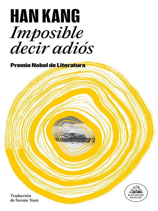 Title details for Imposible decir adiós by Han Kang - Wait list